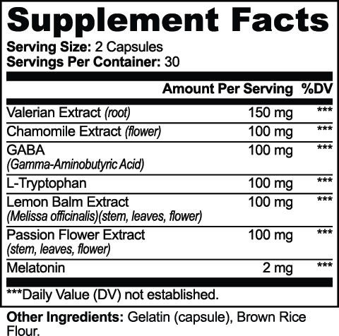 Menopause Sleep Support Capsules