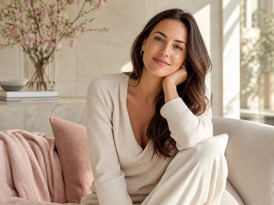Editorial portrait representing Perimenopause Calm Ritual